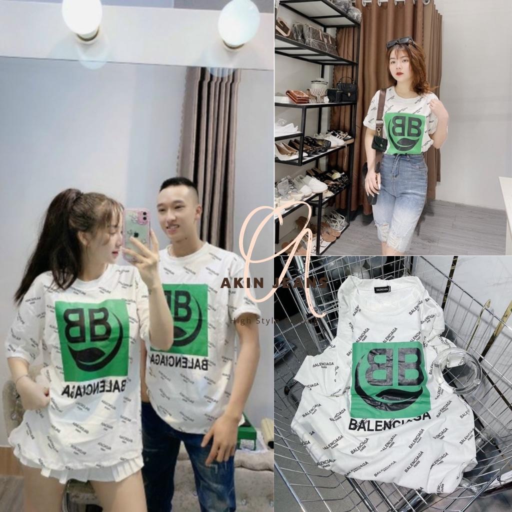 Áo Phông BB Tay Lỡ Unisex, Áo Thun Vải Cotton Siêu Hot, Akin Jeans APBB