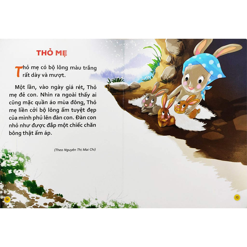 Sách cho bé - Truyện Cho Bé Tập Đọc - Bìa cứng cao cấp Gigabook