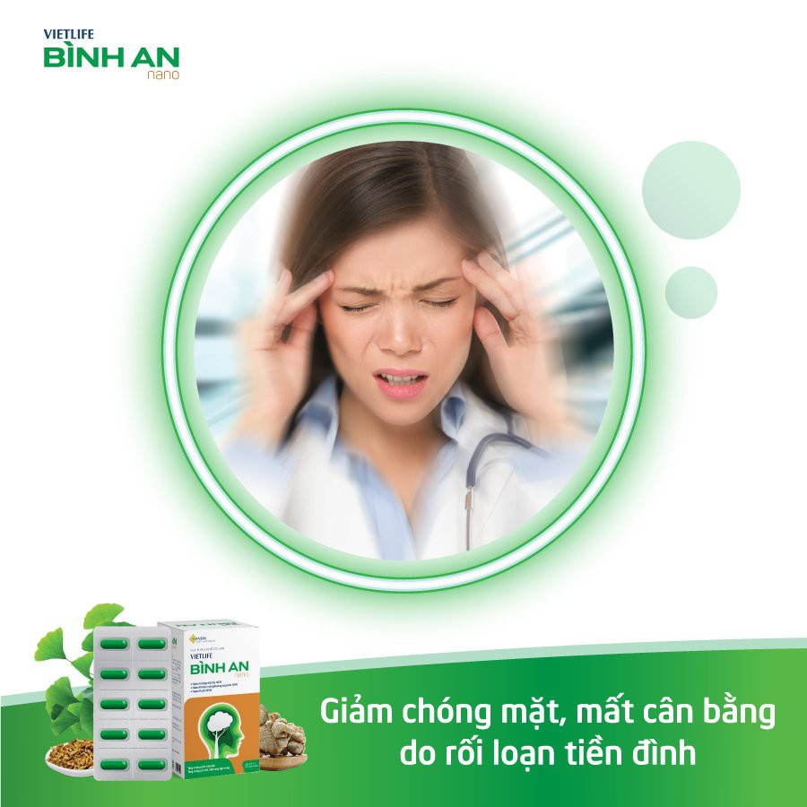 [CHÍNH HÃNG] Vietlife Bình An 30 viên - Đột phá nano dược liệu giúp an não, bình tâm.