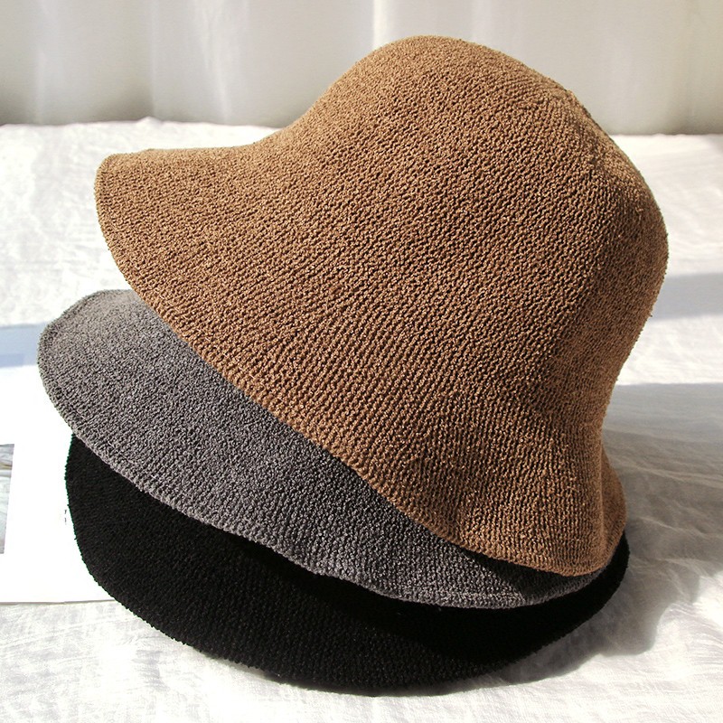 Nón Tai Bèo Vải Cotton Lanh Màu Sắc Đơn Giản Gấp Gọn Tiện Dụng Thời Trang Phong Cách Hàn Quốc Cho Nữ