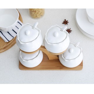 Bộ đựng gia vị hình cây