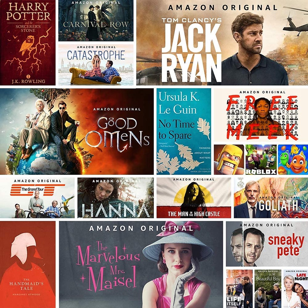 Máy tính bảng Kindle Fire HD 8 2020 màn hình 8inch sắc nét, RAM 2GB, dung lượng 32GB | BigBuy360 - bigbuy360.vn