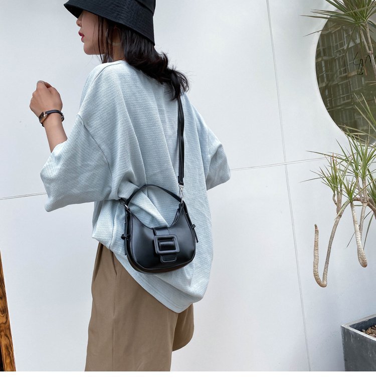 Túi đeo chéo IELGY da PU thời trang dễ phối đồ cho nữ