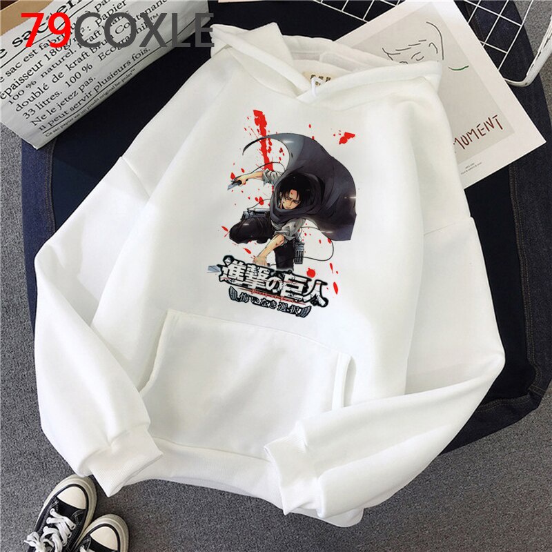 Áo hoodie Attack On Titan Levi dài tay đẹp siêu ngầu giá rẻ nhất