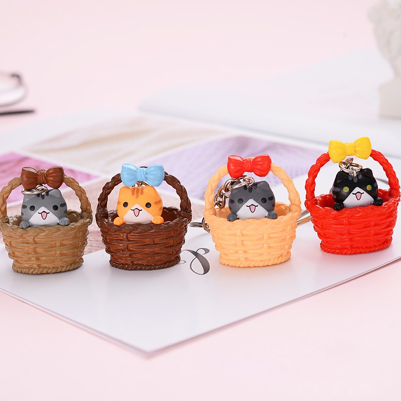 Móc khóa treo balo Mèo Mun XINH XẮN - Móc khóa cute nữ