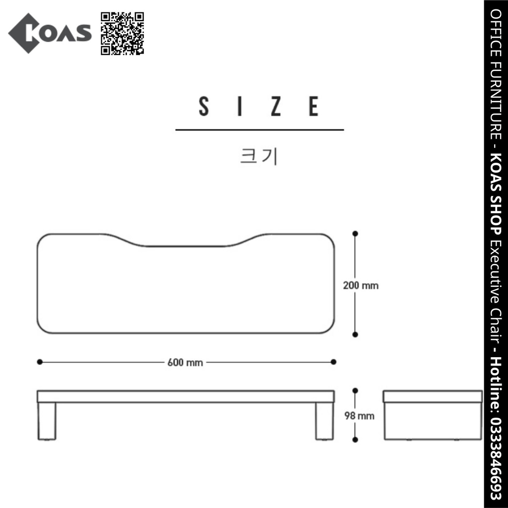 Kệ màn hình máy tính - Monitor stand (Korea Style) Koas OSA0003