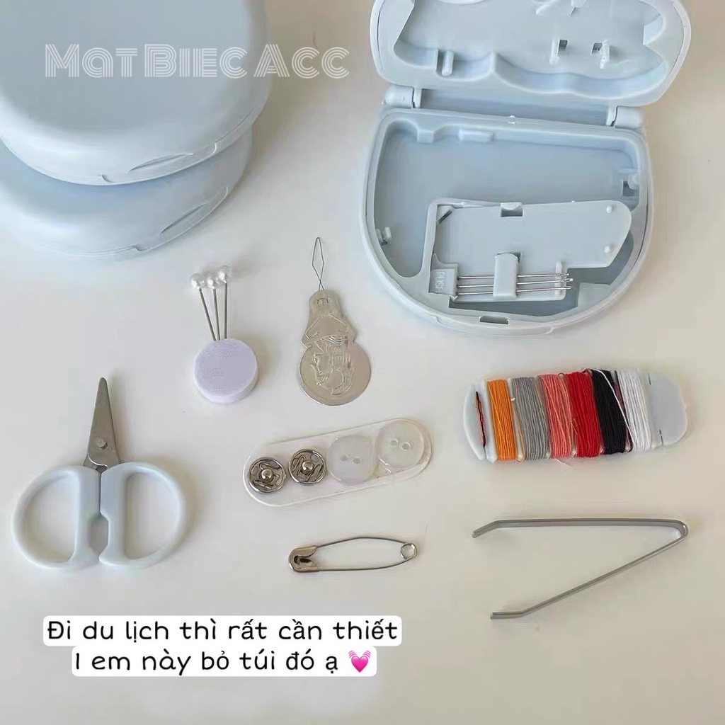 Bộ kim chỉ may vá đa năng bỏ túi tiện lợi có hộp SP0065