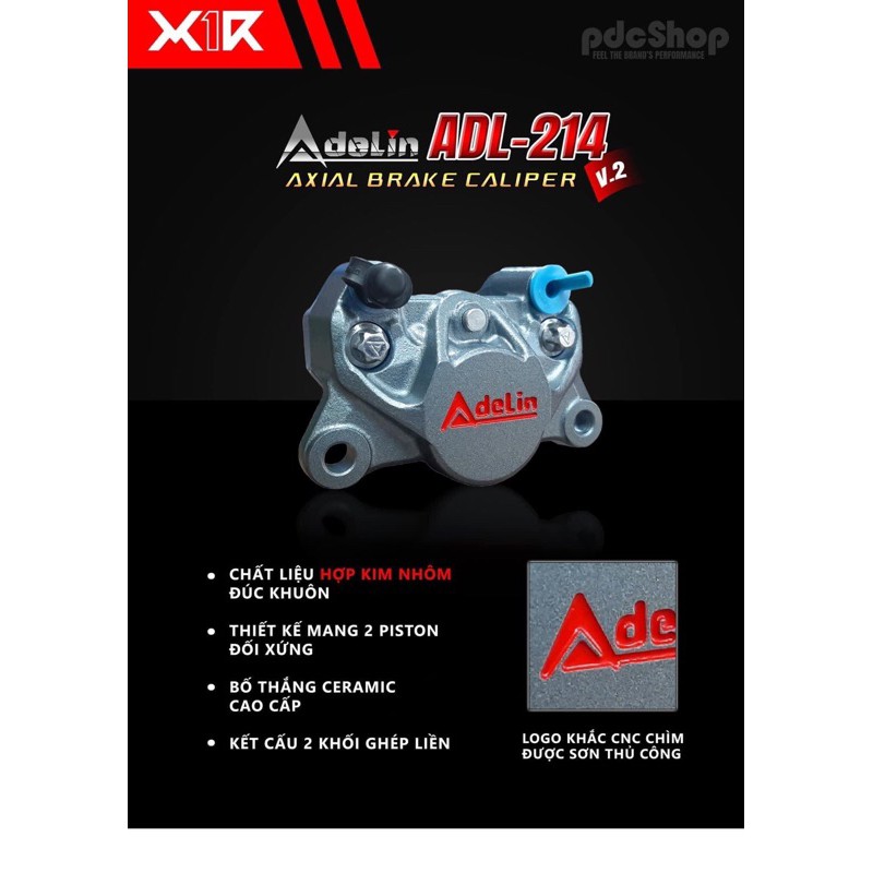 Heo dầu thắng Adelin 2pis gắn cho các loại xe chính hãng