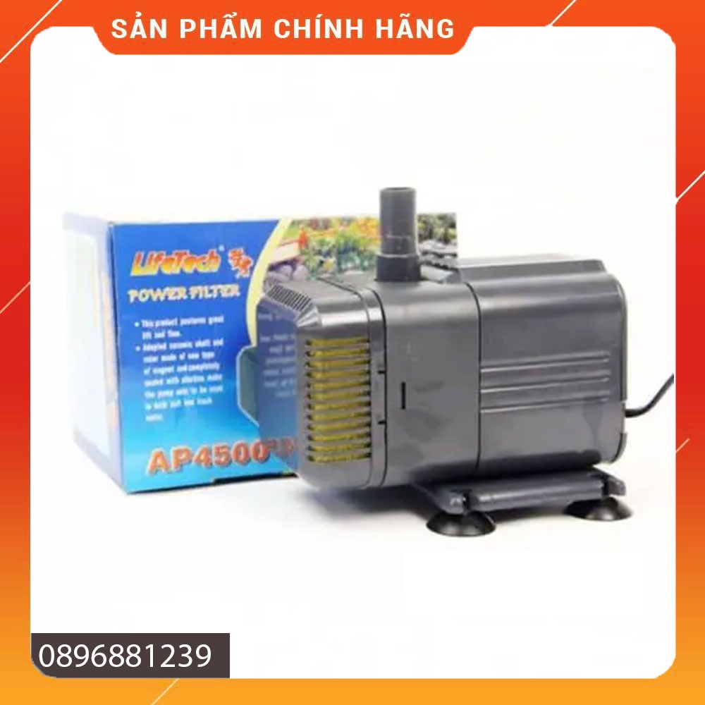 Máy bơm nước bể cá Lifetech AP4500 (bơm hòn non bộ, tiểu cảnh, trồng rau thuỷ canh)