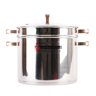 Nồi hấp inox 304 elmich red velvet 24cm el5585 xuất xứ cộng hòa séc bảo hành 5 năm - larva store