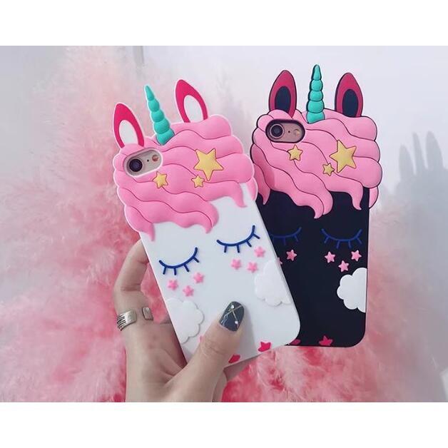 OPPO A3s F5 F7 F9 A37 Vivo Y53 Y51 Huawei Y9 2019 Nova 3i 2i 2 Lite iPhone 5 5s 6 6s Samsung A30 A50 Unicorn Phone Cases