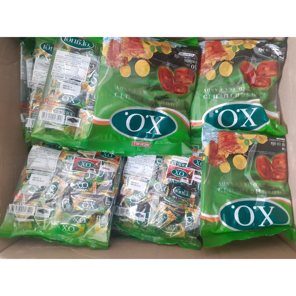 Kẹo trà chanh & mật ông Thái Lan Jack&Jill 110g