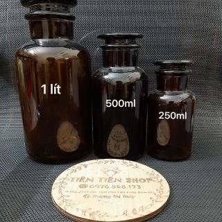 Lọ thuỷ tinh 500ml đựng chè