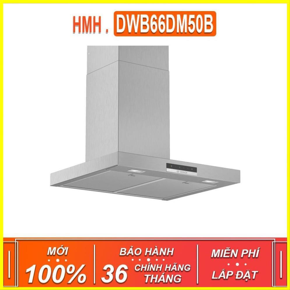 Máy hút mùi treo tường Bosch HMH.DWB66DM50B TGB nhập khẩu nguyên chiếc ( Cam Kết Chính Hãng )