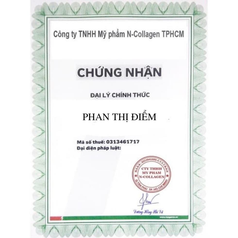 Ủ TRẮNG MẶT CHUYÊN SPA CAO CẤP N.COLLAGEN (Giảm n.ám, t.àn n.hang, thâm, bậc tone da giúp da mau hấp thụ kem). KL:70g