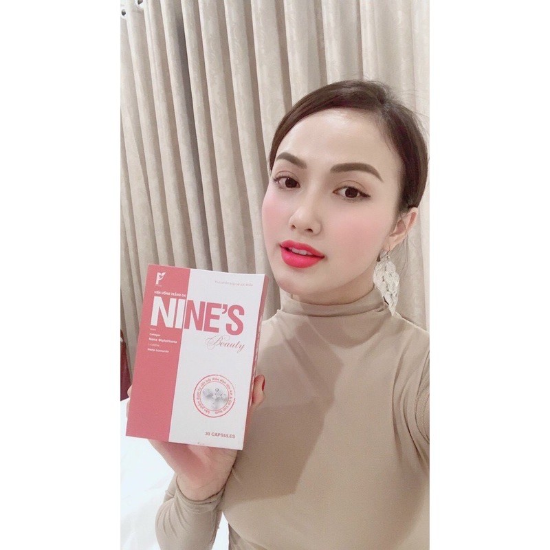 Viên uống trắng da NINE'S BEAUTY LỌ 30 VIÊN | WebRaoVat - webraovat.net.vn