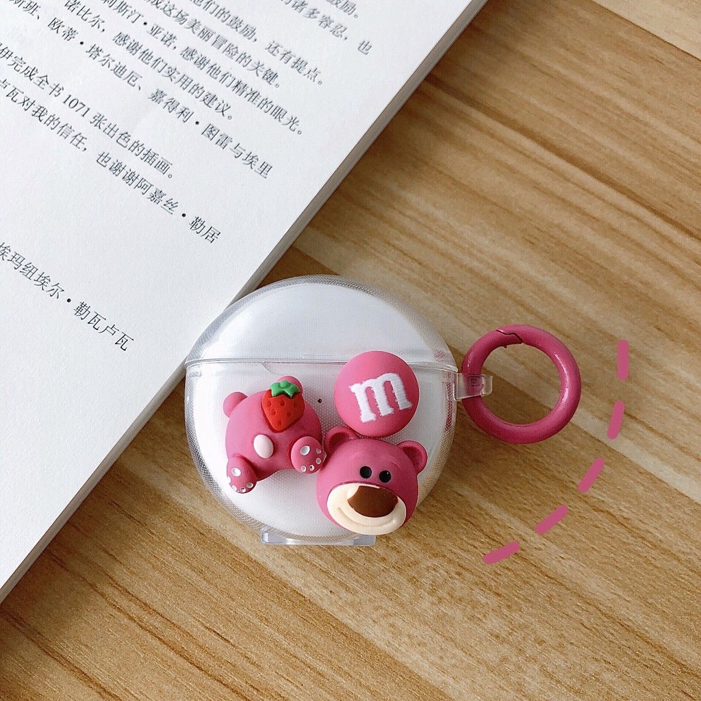 Vỏ Bảo Vệ Hộp Sạc Tai Nghe OPPO Enco Buds 2 Mềm Họa Tiết Hoạt Hình Ba Chiều