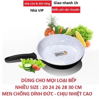 Chảo Chống dính RAPIDO size 26 phủ sứ dùng cho mọi loại bếp