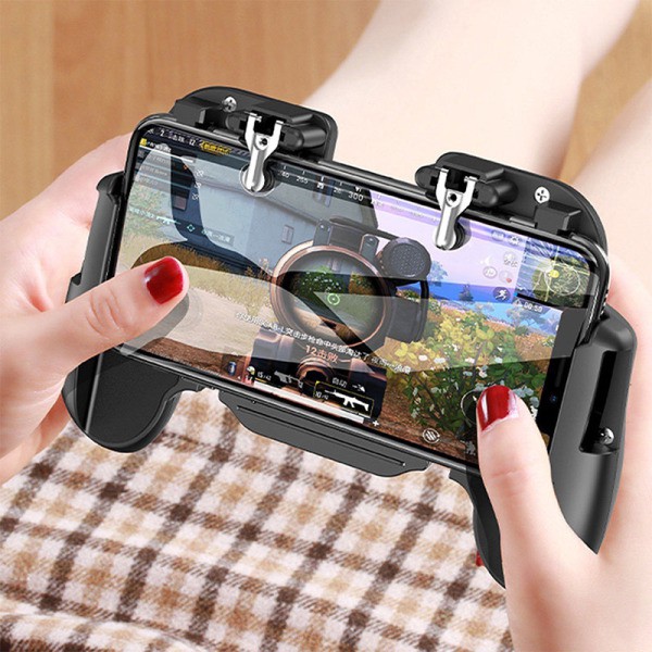 Tay cầm chơi game PUBG có quạt tản nhiệt chất lượng cao cho điện thoại