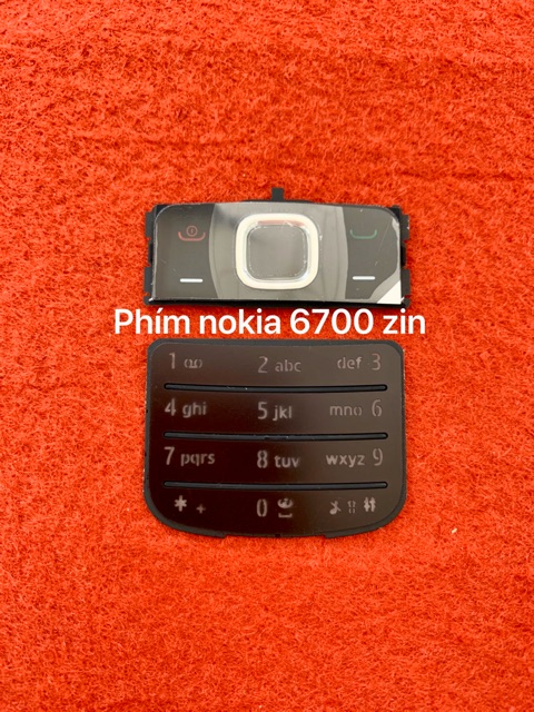 Bàn phím nokia 6700c zin