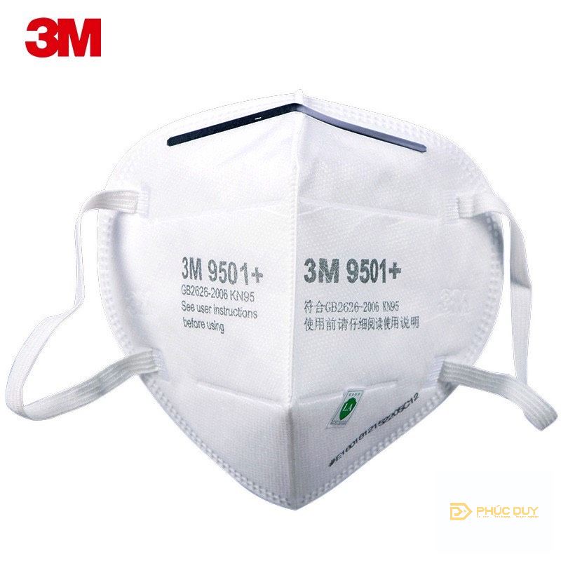 [CHÍNH HÃNG] Khẩu trang 3M 9001 &amp; 3M 9501+ chống bụi mịn PM2.5, kháng khuẩn , đạt tiêu chuần P1&amp; P2 CỦA ÚC