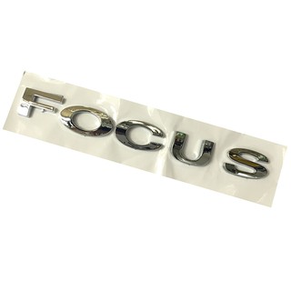 Tem logo nổi FOCUS dán trang trí xe