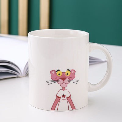 Cốc sứ  cao cấp uống trà cà phê in hình mèo con đáng yêu  dễ thương