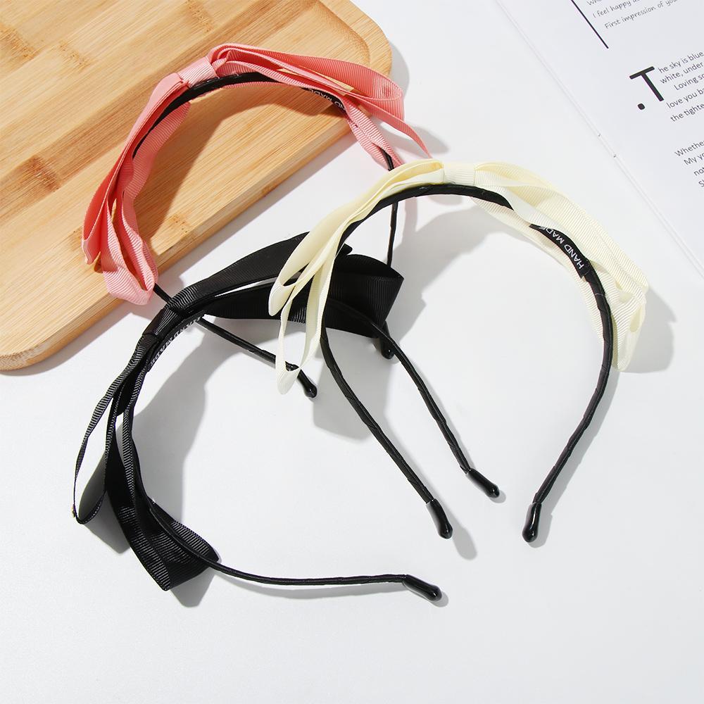 Băng Đô Cài Tóc Bản Rộng Kiểu Dáng Ngọt Ngào Cho Nữ