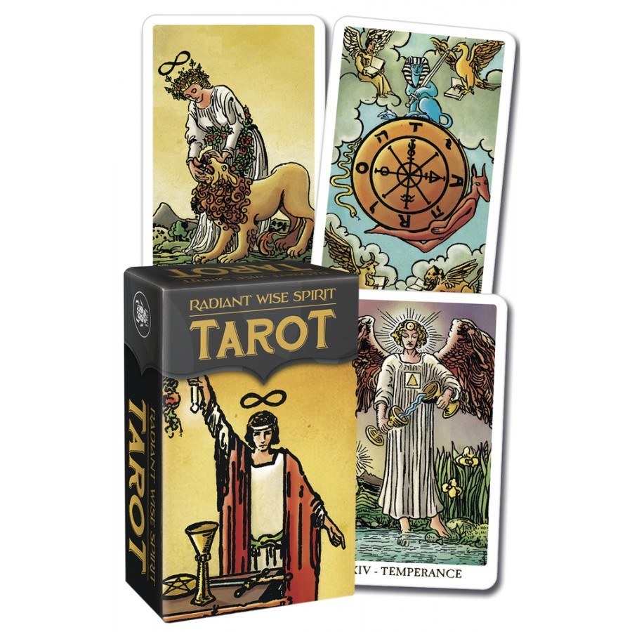 [Mã TOYDEC hoàn 20K xu đơn 50K] Bộ Bài Radiant Wise Spirit Tarot - Mini Edition (Mystic House Tarot Shop)