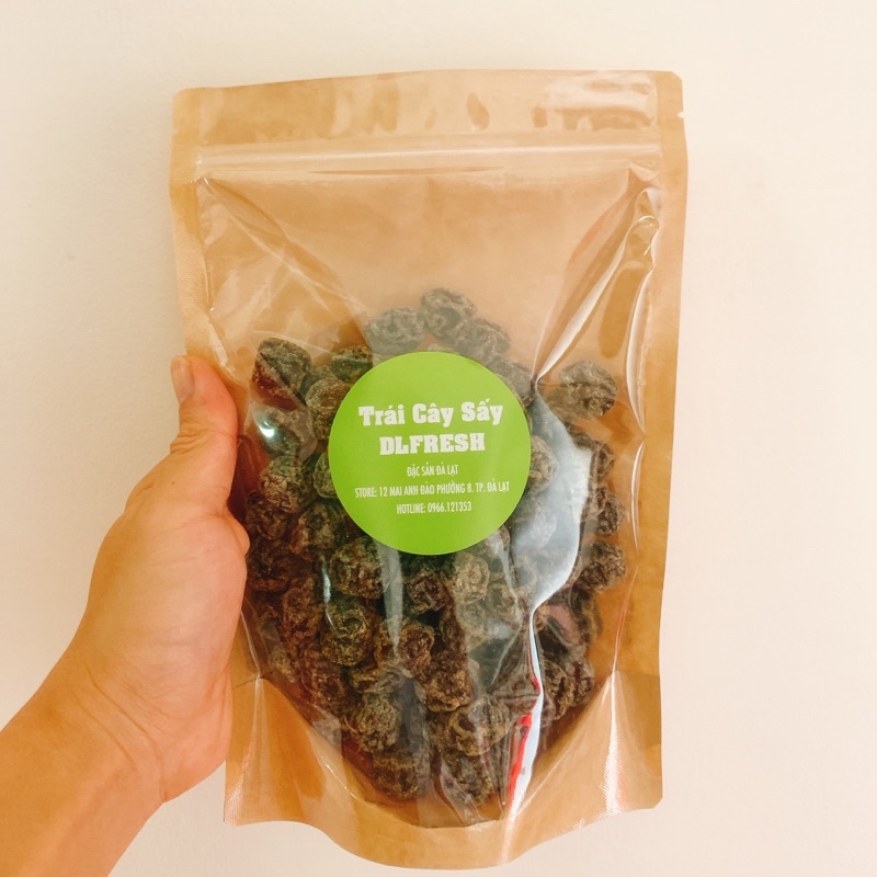 Mận Sấy Khô DLFRESH Đặc Sản Đà Lạt Túi Zip 250gr