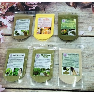 100g bột thiên nhiên handmade các loại