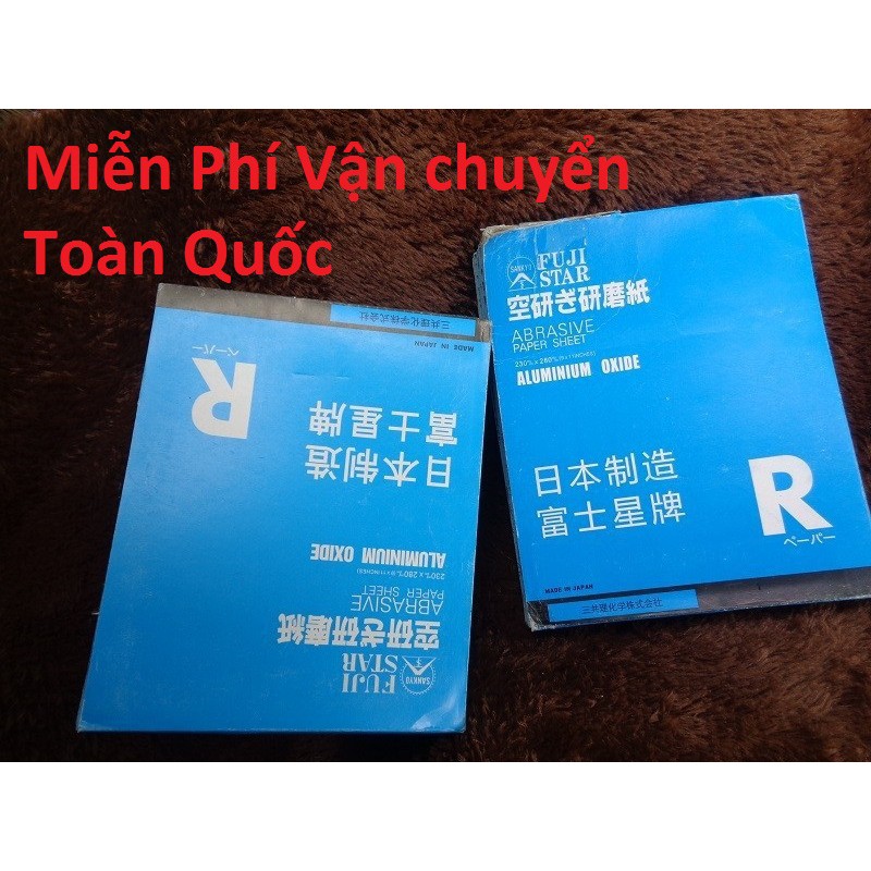 100 Tờ giấy nhám nhật - chuyên dùng chà bột trét và gỗ