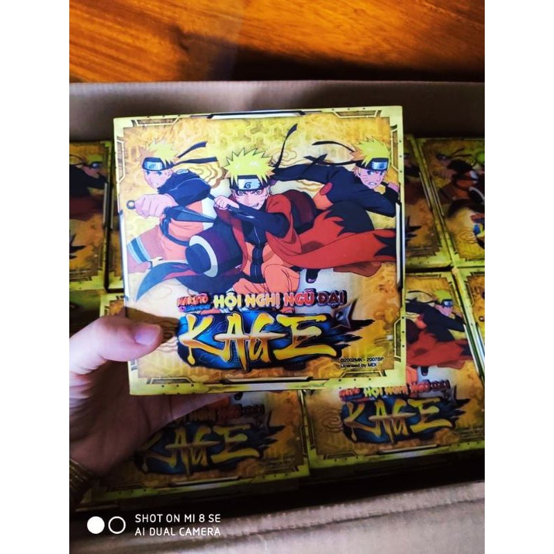 Hộp đựng thẻ phiên bản Ngũ Đại kage - Như mới 99%