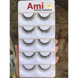 Mi giả cao cấp Ami Premium Eyelashes (5 cặp/hộp)