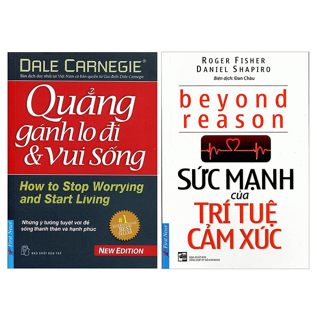 Sách - Combo Sức Mạnh Của Trí Tuệ Cảm Xúc + Quẳng Gánh Lo Đi Và Vui Sống