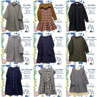 2hand Wind's Clothes 🌿 Váy xô/ linen Nhật/ Hàn dùng phối chân váy mori vintage nhiều mẫu