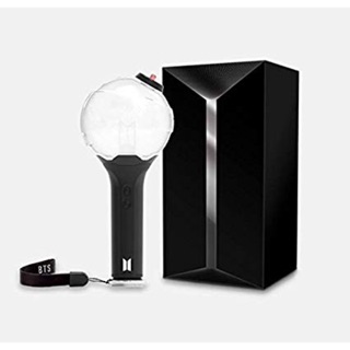 VIDEO + ẢNH THẬT GẬY PHÁT SÁNG  BTS BOMB VER 3 CÓ SẴN FULL PHỤ KIỆN TẶNG KÈM MÓC KHOÁ/BANNER