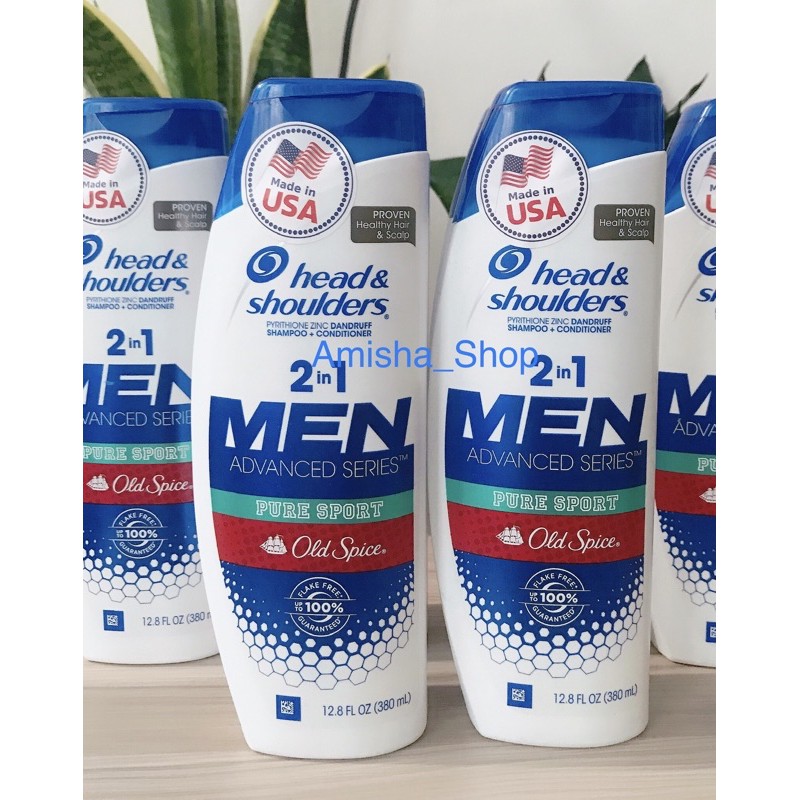 Dầu Gội Xả nam 2in1 Head & Shoulders Men 380ml