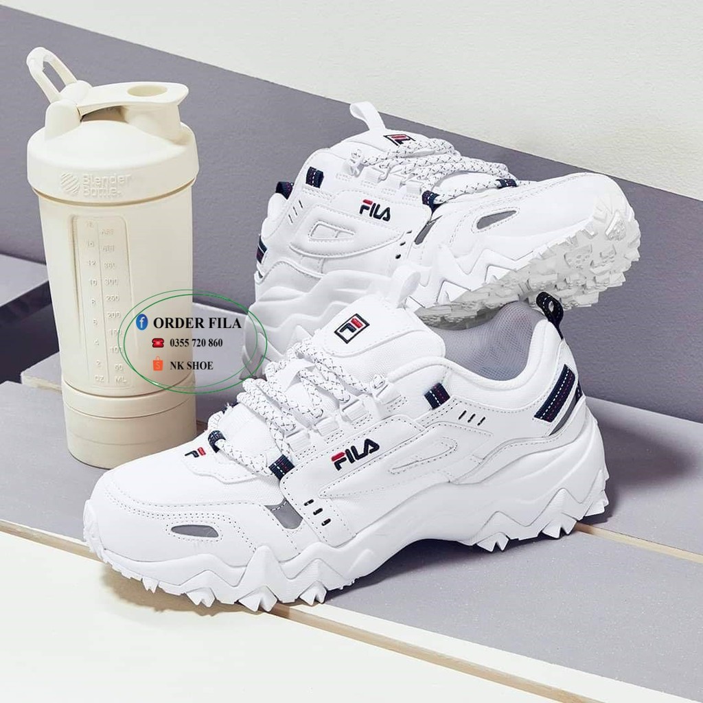 Giày Sneaker Thể Thao Nam Nữ FILA OAKMONT TR Trắng chính hãng 100%