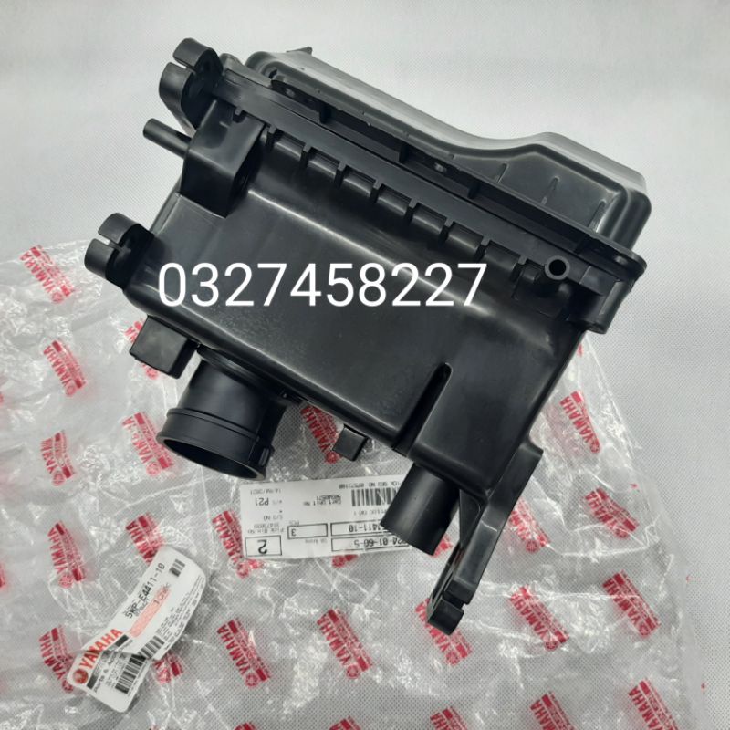 Hộp pô e, bao tử lọc gió xe ga MiO zin yamaha chính hãng