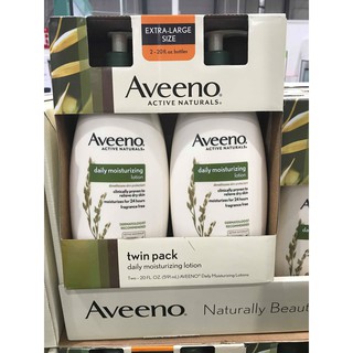 Bộ 2 chai Kem dưỡng ẩm Aveeno Active Naturals Daily Moisturizing Lotion 20oz(591ml)