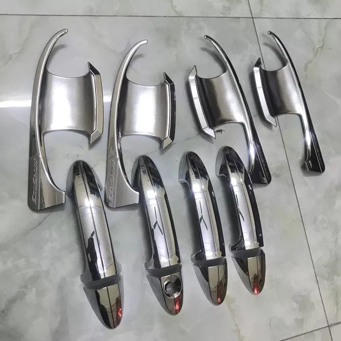 Ốp Tay Cửa và Hõm Cửa Mạ Crom Xe Ford Ecosport đời 2014 đến 2022 Chống xước làm đẹp cho xe