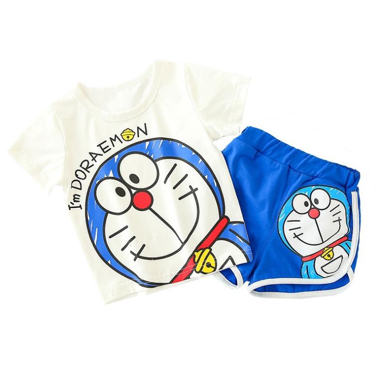 Quần Áo Trẻ Em 💥FREESHIP💥 Bộ DORAEMON thần thánh cho bé 8-18kg