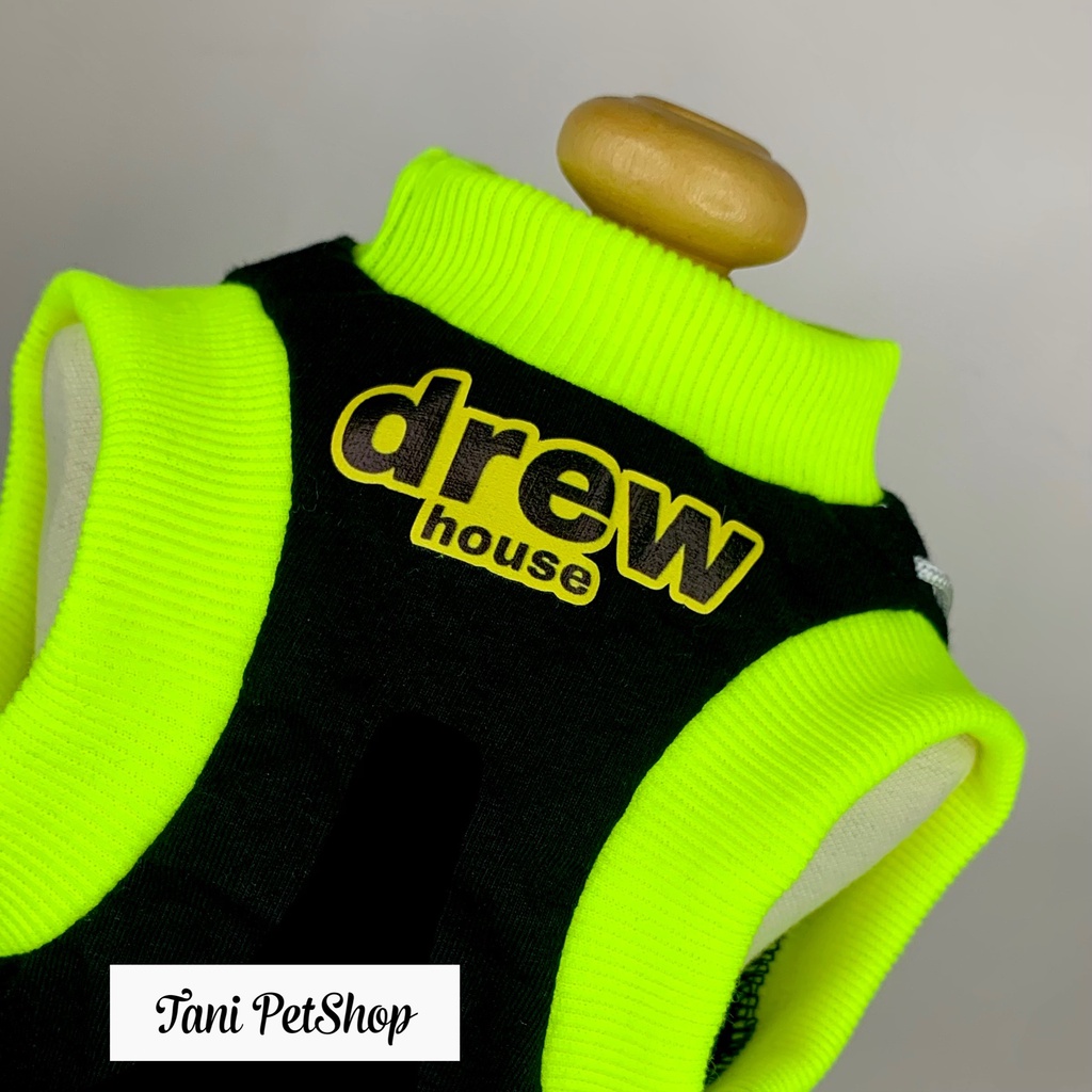 Áo Thun Ba Lỗ Drew Cho Chó Mèo - Quần Áo Thú Cưng Giá Rẻ