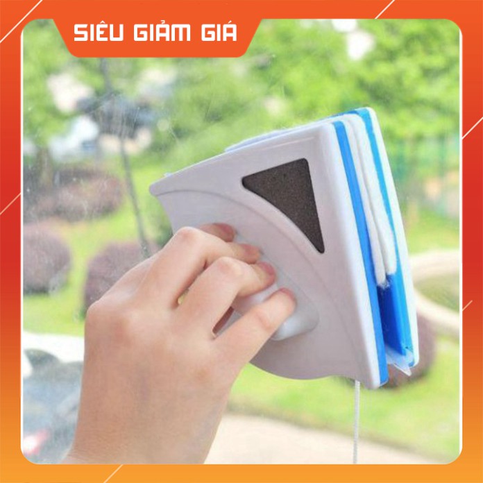 Lau kính 2 mặt nam châm