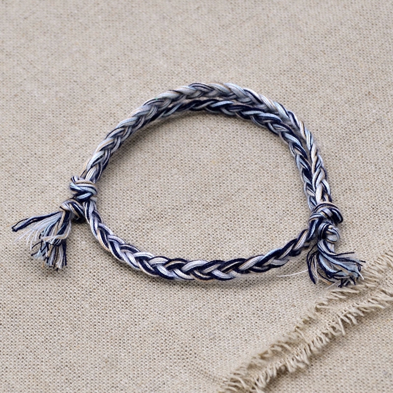 Vòng tay cotton làm bằng tay vòng tay boho quà tặng Giáng sinh | BigBuy360 - bigbuy360.vn