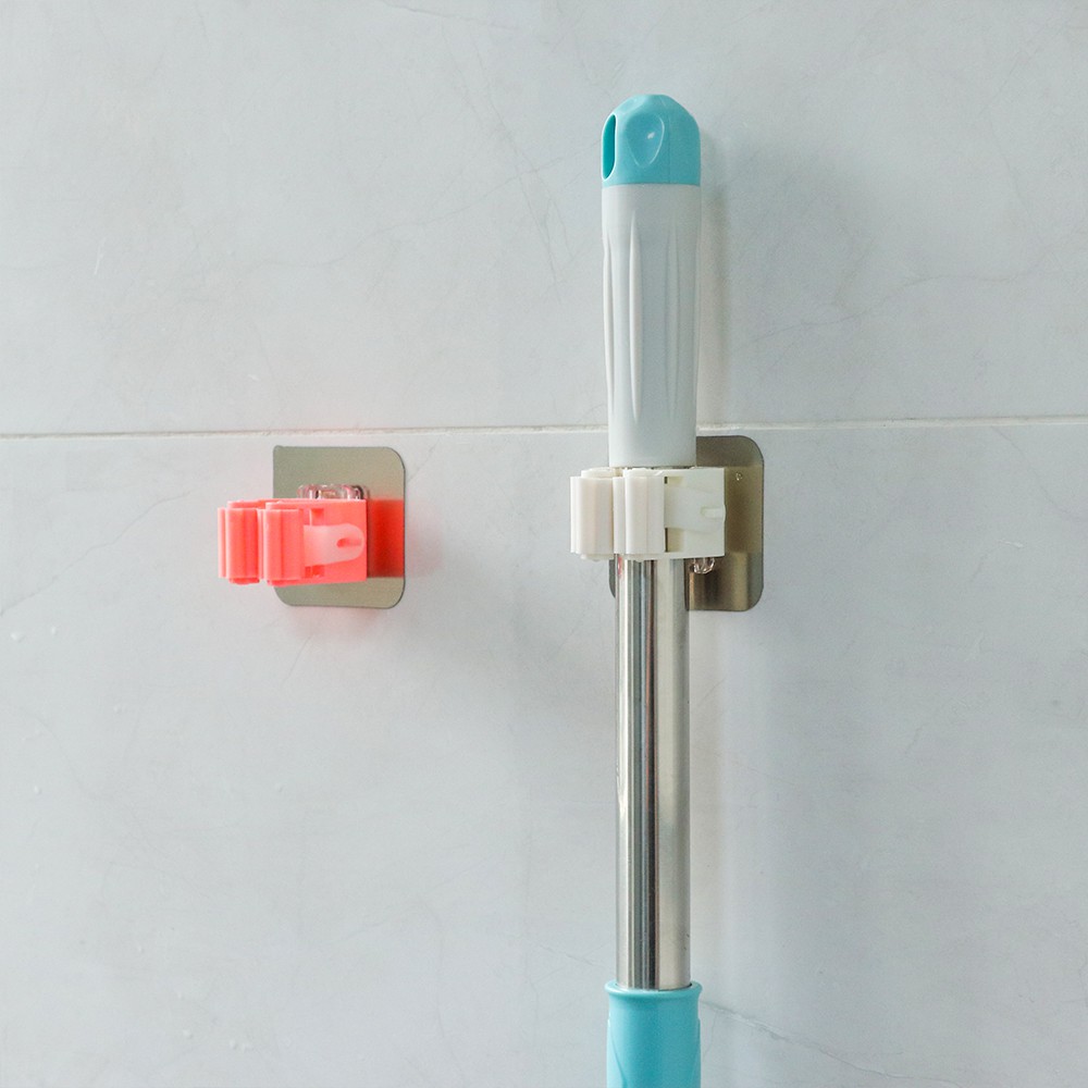 Móc dán tường treo cây lau nhà tiện lợi