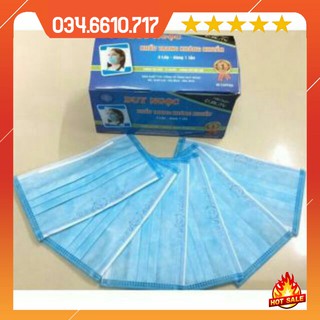 Hộp 50c khẩu trang y tế 4 lớp kháng khuẩn
