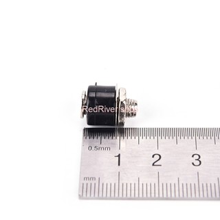 Jack bắp chuối cái 4mm - 1 cặp đỏ đen