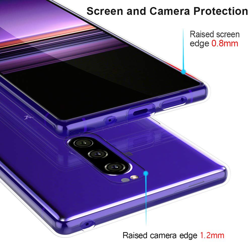Ốp Điện Thoại TPU Silicon Mềm Trong Suốt Cho Sony Xperia 1 Sony Xperia 1 ii iii